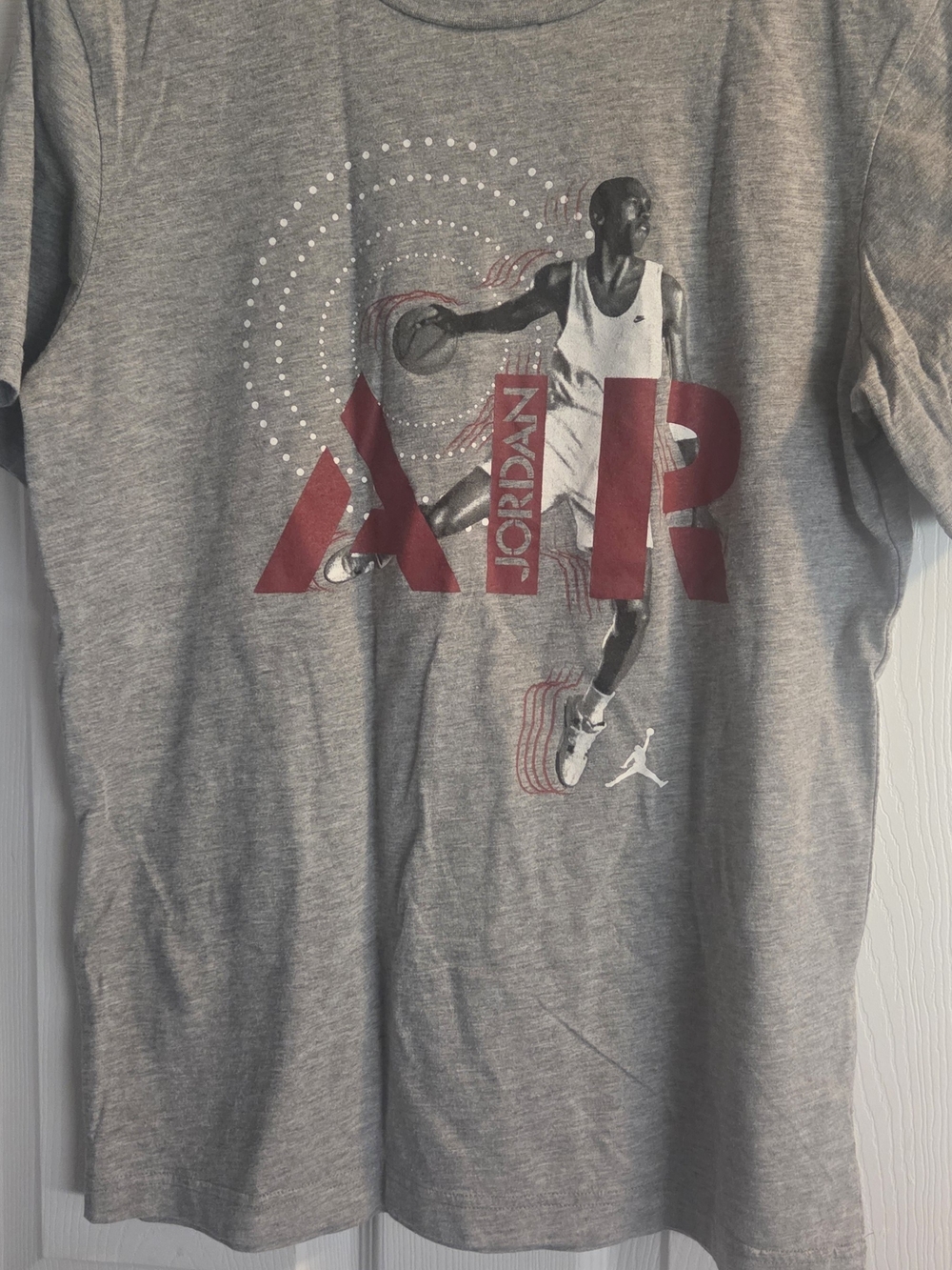 Jordan Men’s Grey Air Graphic T-Shirt